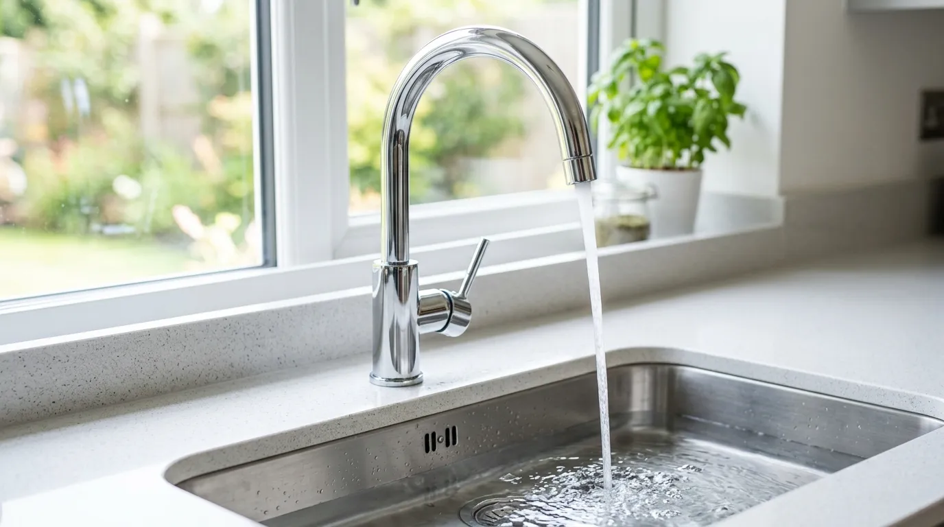 Local Plumbing Master Pros same day plumber fixing a faucet in University Center, VA